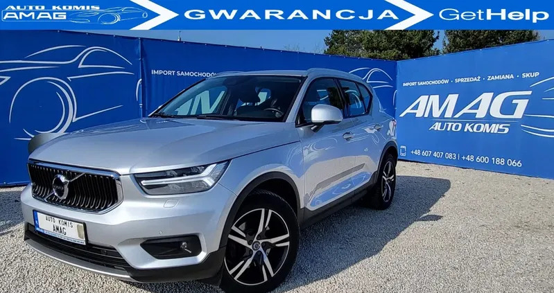 volvo wielkopolskie Volvo XC 40 cena 119900 przebieg: 123000, rok produkcji 2018 z Przedbórz